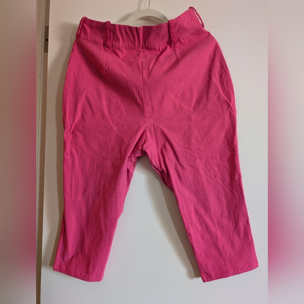2X Deadly Dames Hot Pink Capris